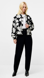 Lora Poly Jacquard Bomber