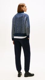 Pure Wool Cable Knit Relaxed Jumper