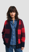 Buffalo Checked Cardigan