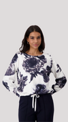 Deep Ocean Print Sweatshirt