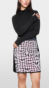 Long-sleeved turtleneck top