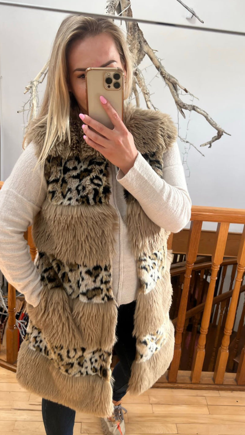 Faux Fur Gilet