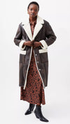 Arizona Faux Sherling Coat