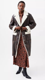 Arizona Faux Sherling Coat