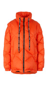 Orange outdoor jacket