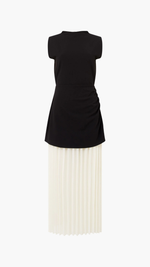 Zion Pleated Skirt Dress