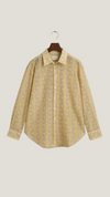 Regular G Pattern Cotton Silk Shirt