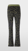 FREDERICA leopard print pull-on trousers
