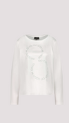Satin-look shirt-blouse