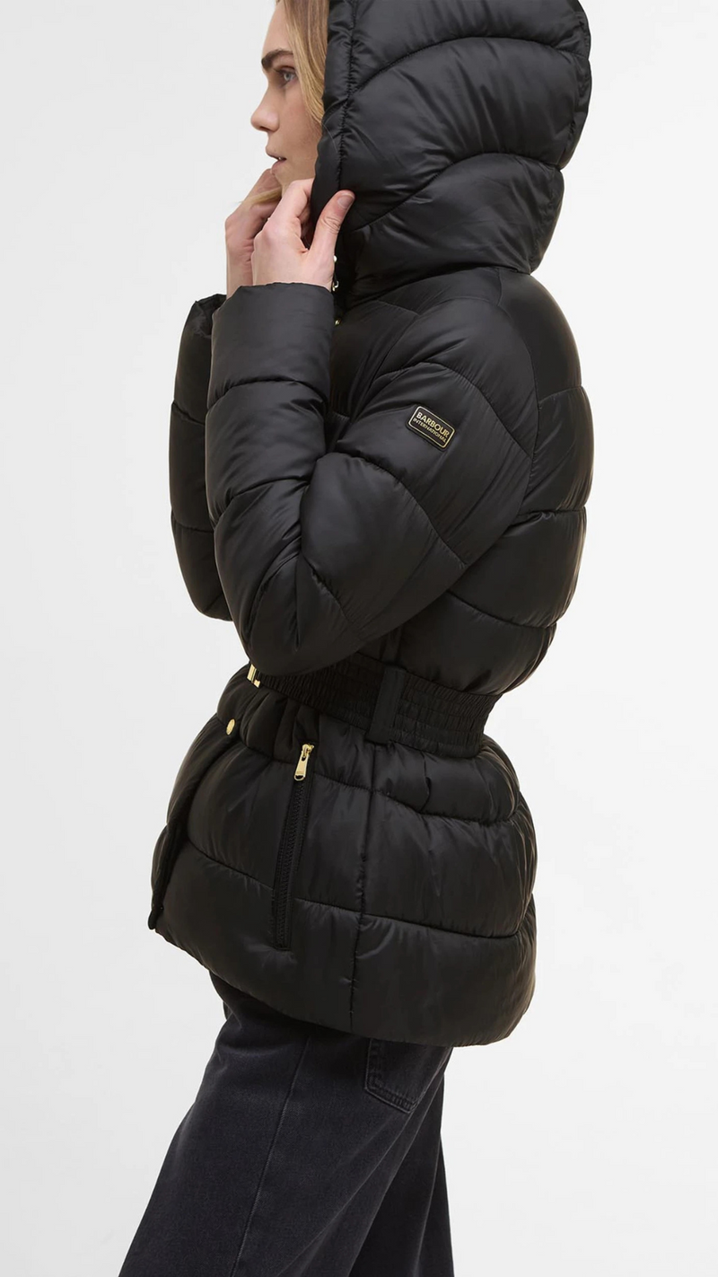 Short Track Line Puffer Jacket
