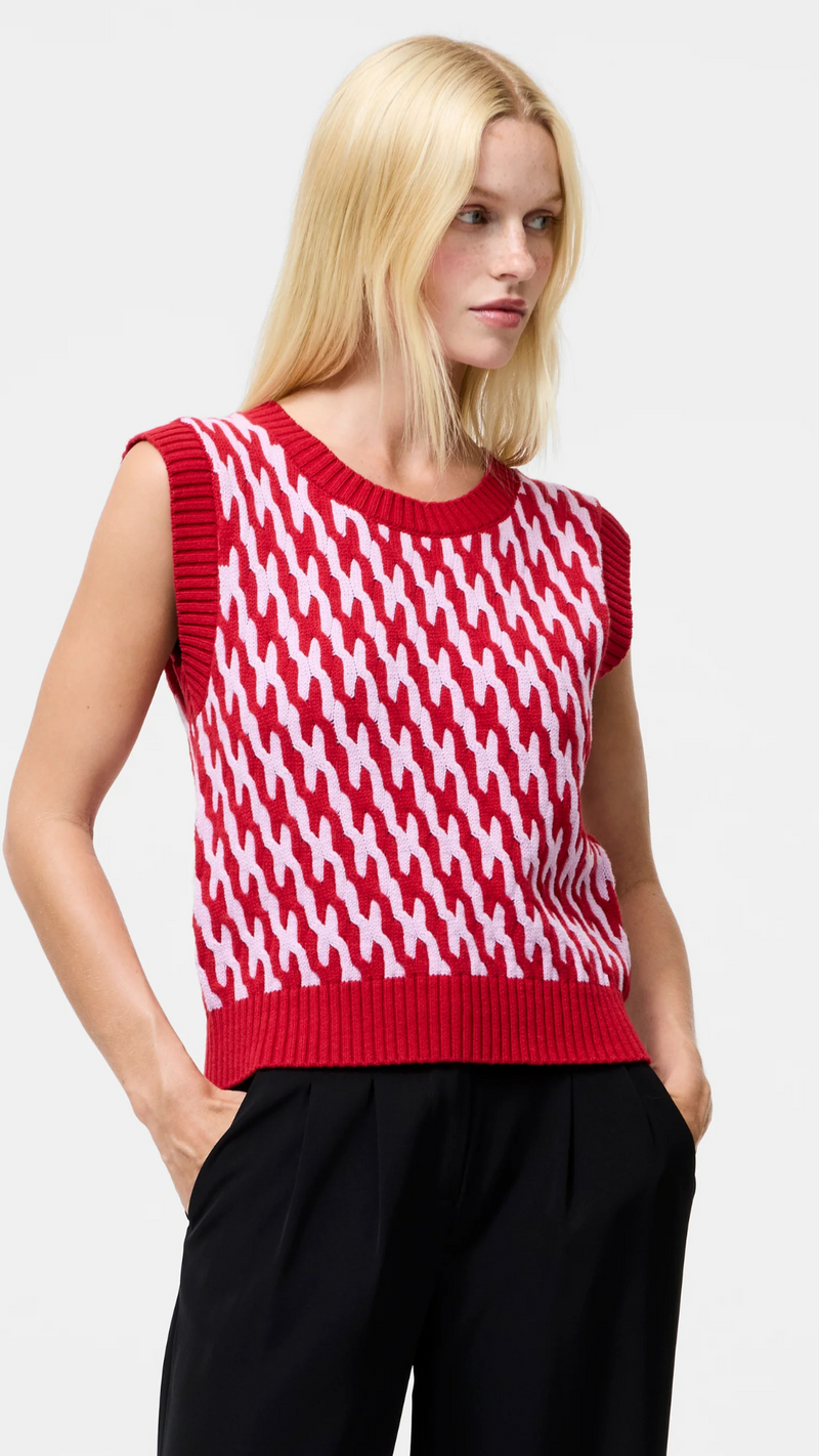Klara Fleck Striped Vest