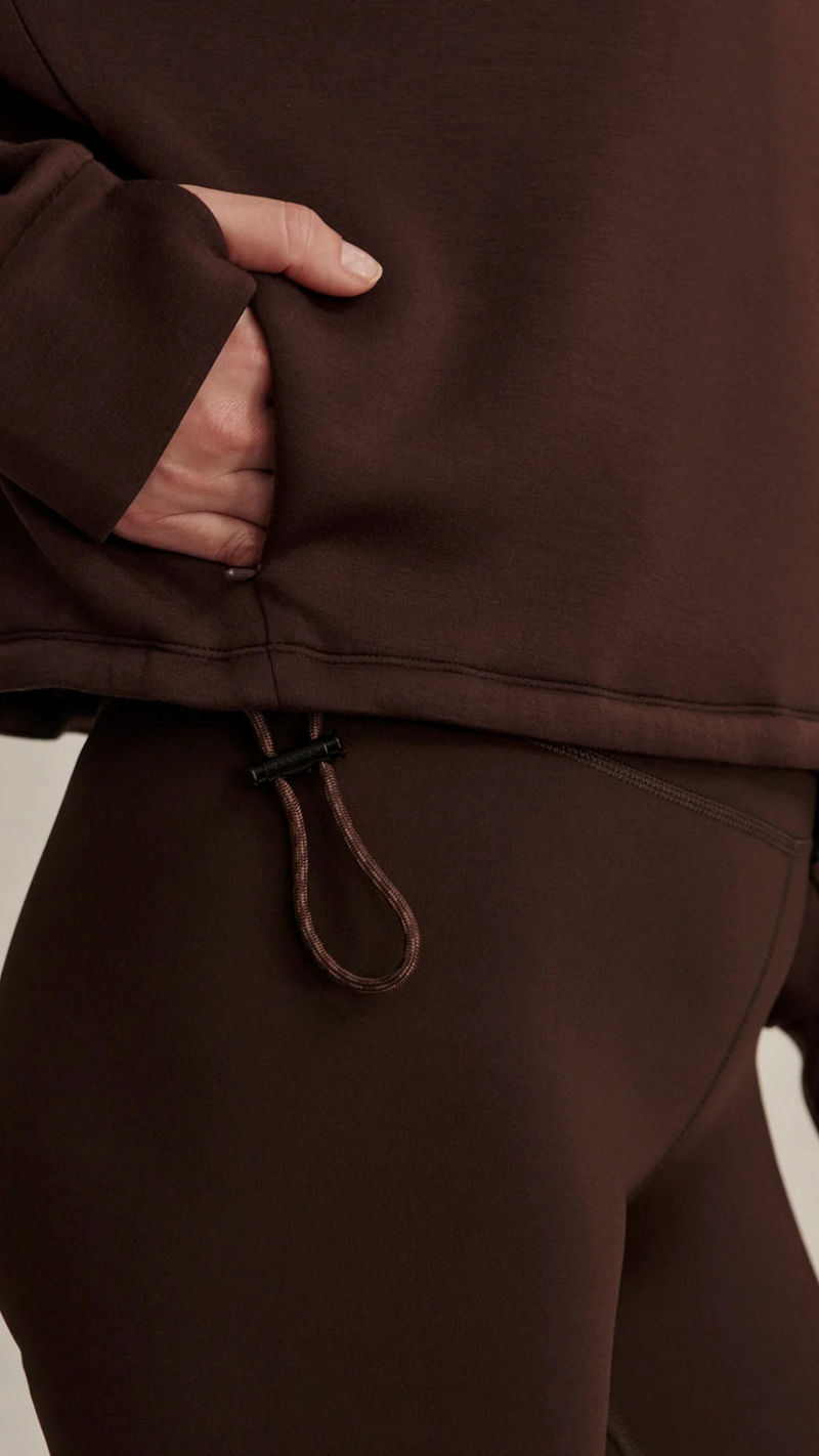 Sian Cropped Half Zip