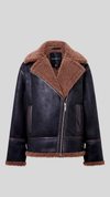 Suedette Zip Up Jacket