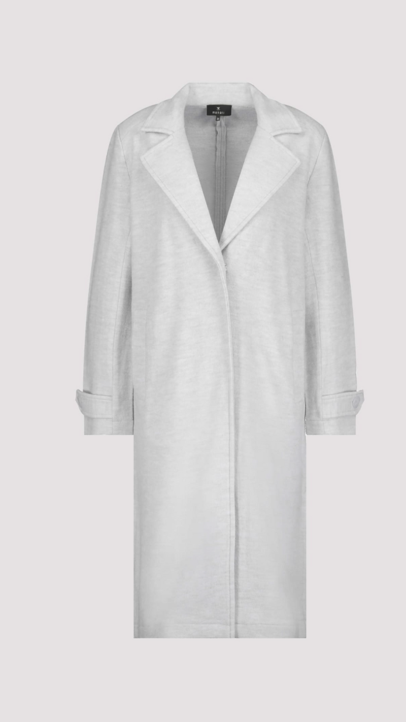 Cardigan made of boiled wool