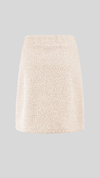 Bouclé Miniskirt