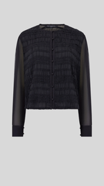 Canary Pleated Long Sleeve Shirt