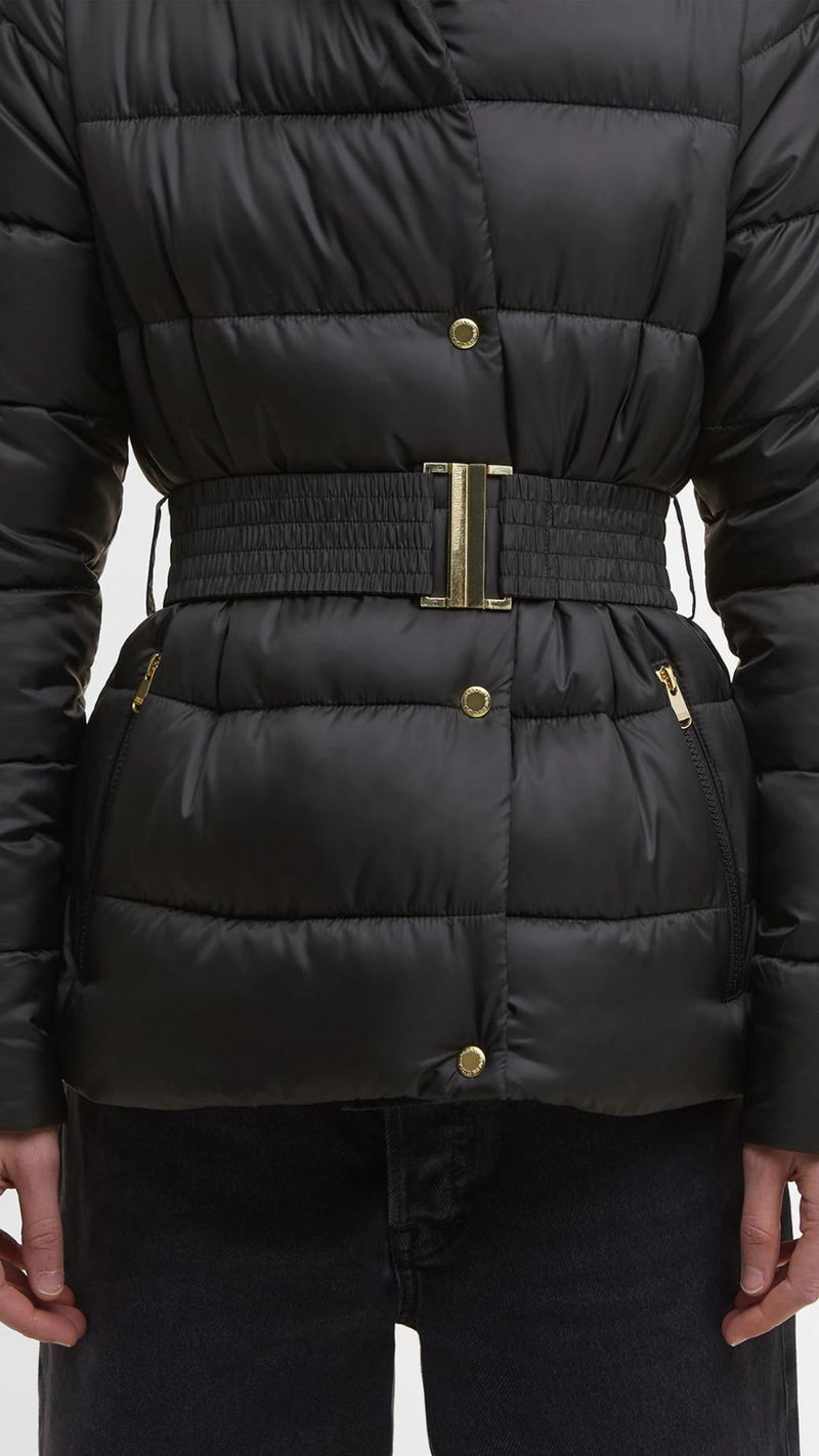 Short Track Line Puffer Jacket