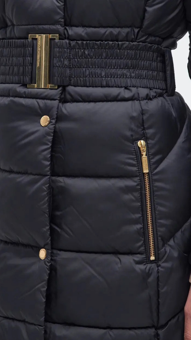 Track Line Quilted Jacket
