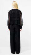 Canary Pleated Long Sleeve Shirt