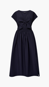 Barletta Poplin Tie Midi Dress