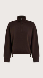 Sian Cropped Half Zip
