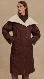 Annalise Reversible Wrap Coat