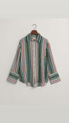 Relaxed Multi Stripped Shirt