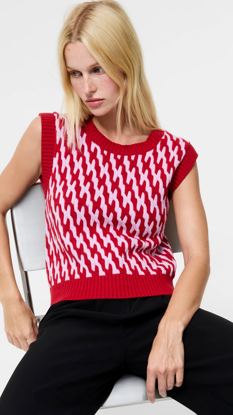 Klara Fleck Striped Vest