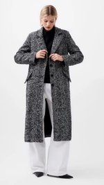 Chantelle Herringbone Coat