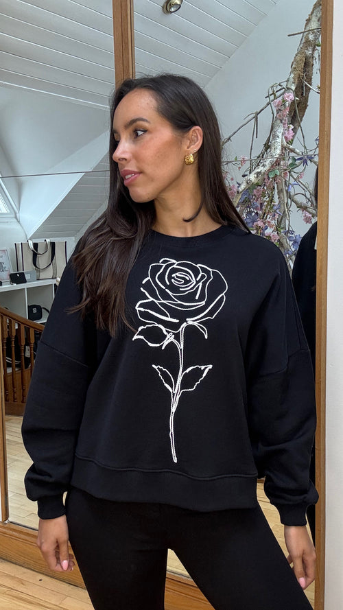 Marssia- Printed sweatshirt