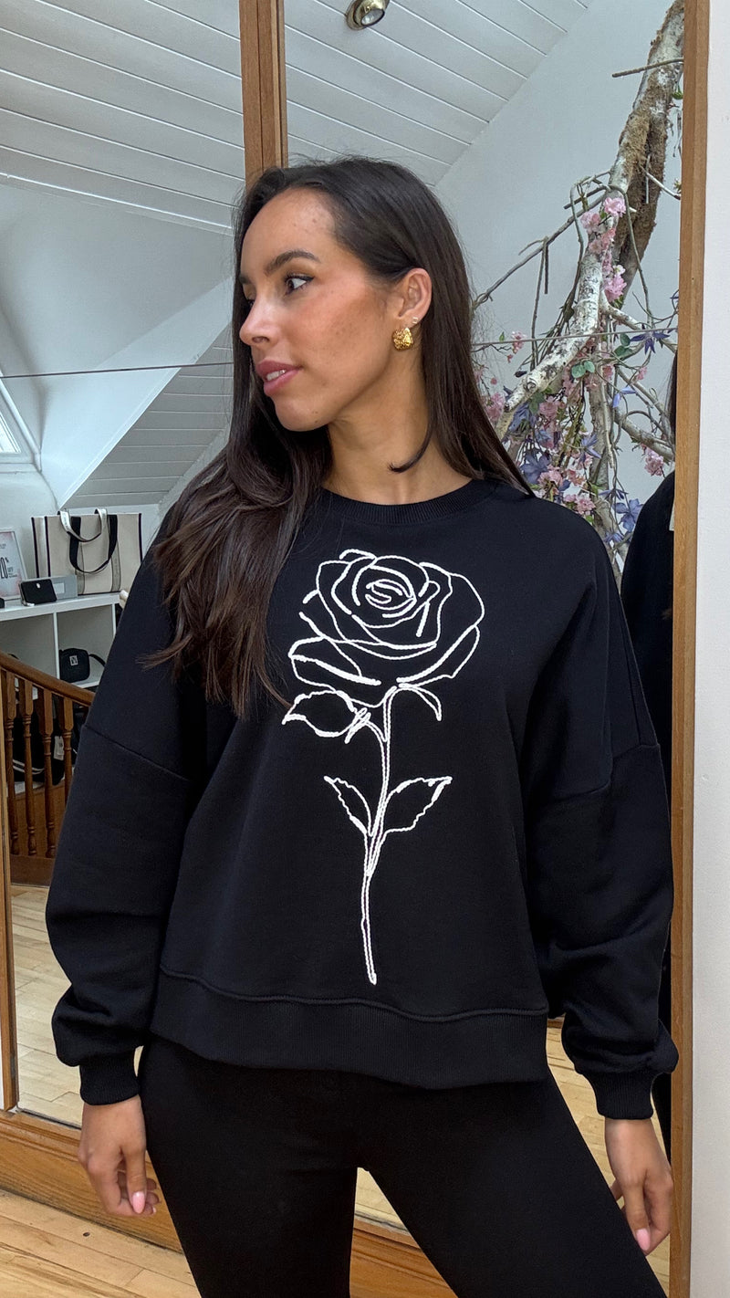 Marssia- Printed sweatshirt