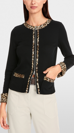 Zip Jacket in Cotton Jersey