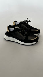 Black And Gold Trainers