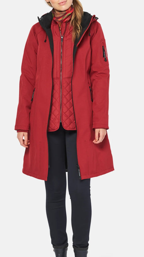 Rain Coat28- Rhubarb