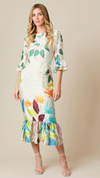 Flora Printed Long Dress