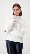 Sweatshirt With Rhinestones