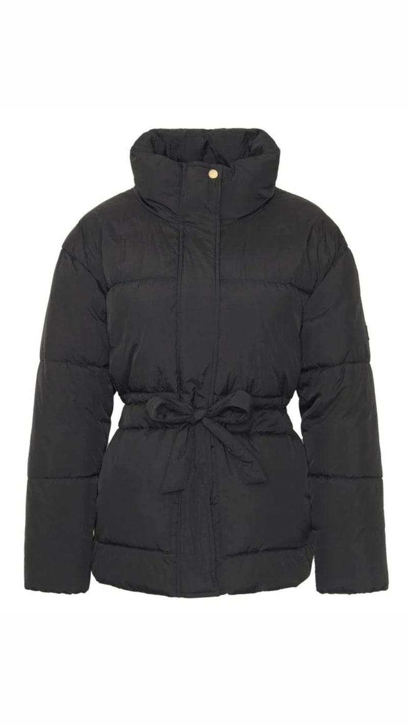 Cindy Puffer Jacket In Black