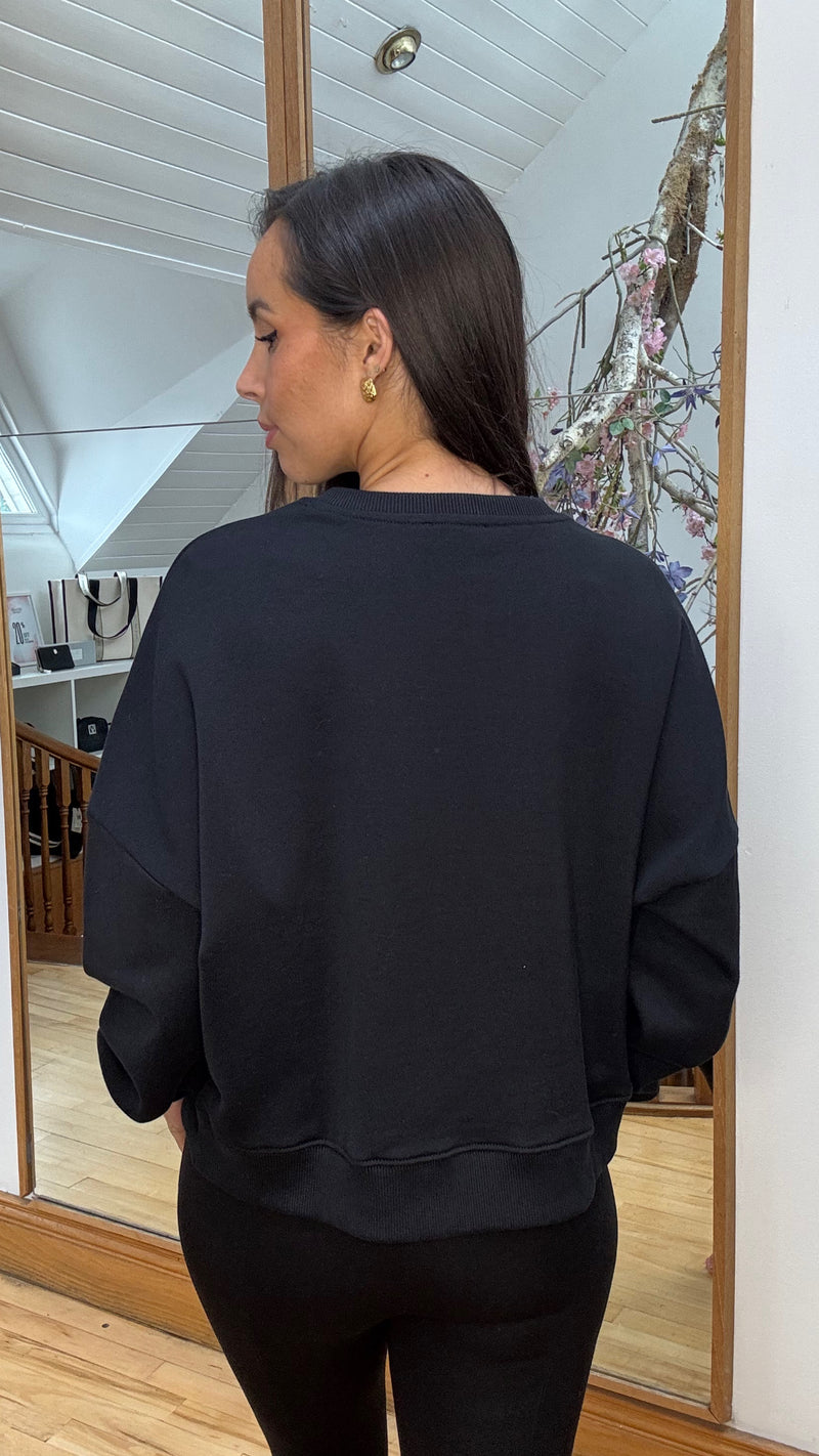 Marssia- Printed sweatshirt