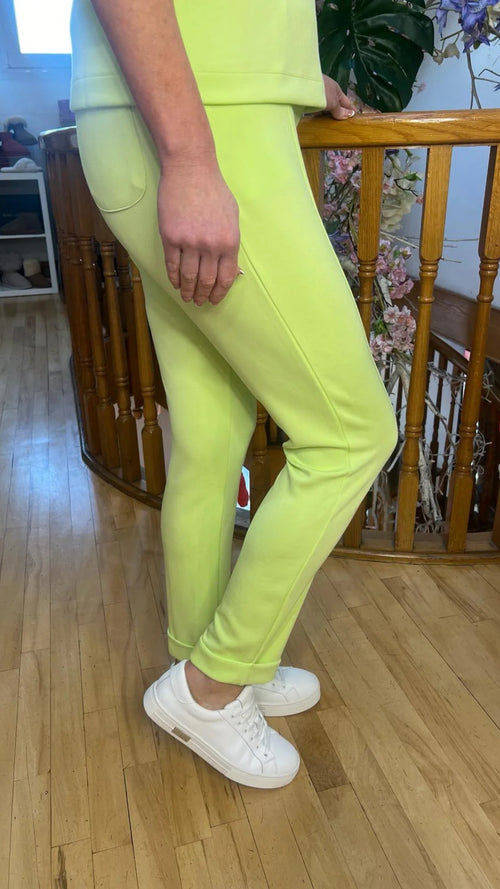 Sani Blu Lime Trousers