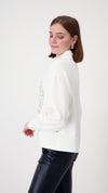 Sweatshirt With Rhinestones