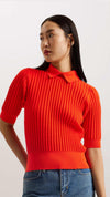 Morliee Puff Sleeve Fitted Sweater