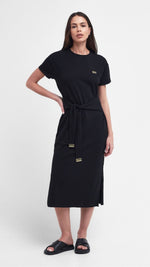 Whitson Midi Dress in Black