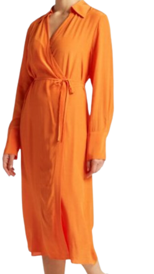 Wrap Dress - Orange - Gant
