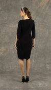 Rita- Dress with Diamante Sleeve