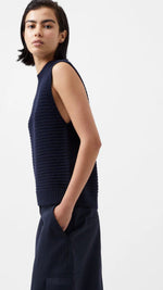 Manda Open Knit Vest