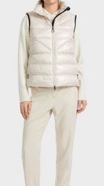 Marc Cain - "Rethink Together" quilted waistcoat - Gentle Vibes Collection