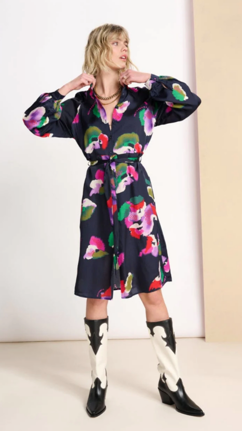 Pom Amsterdam - Dress - Violets
