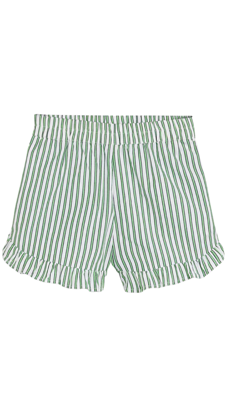Stripe Ruffle Hem Shorts - Tommy Hilfiger Kids