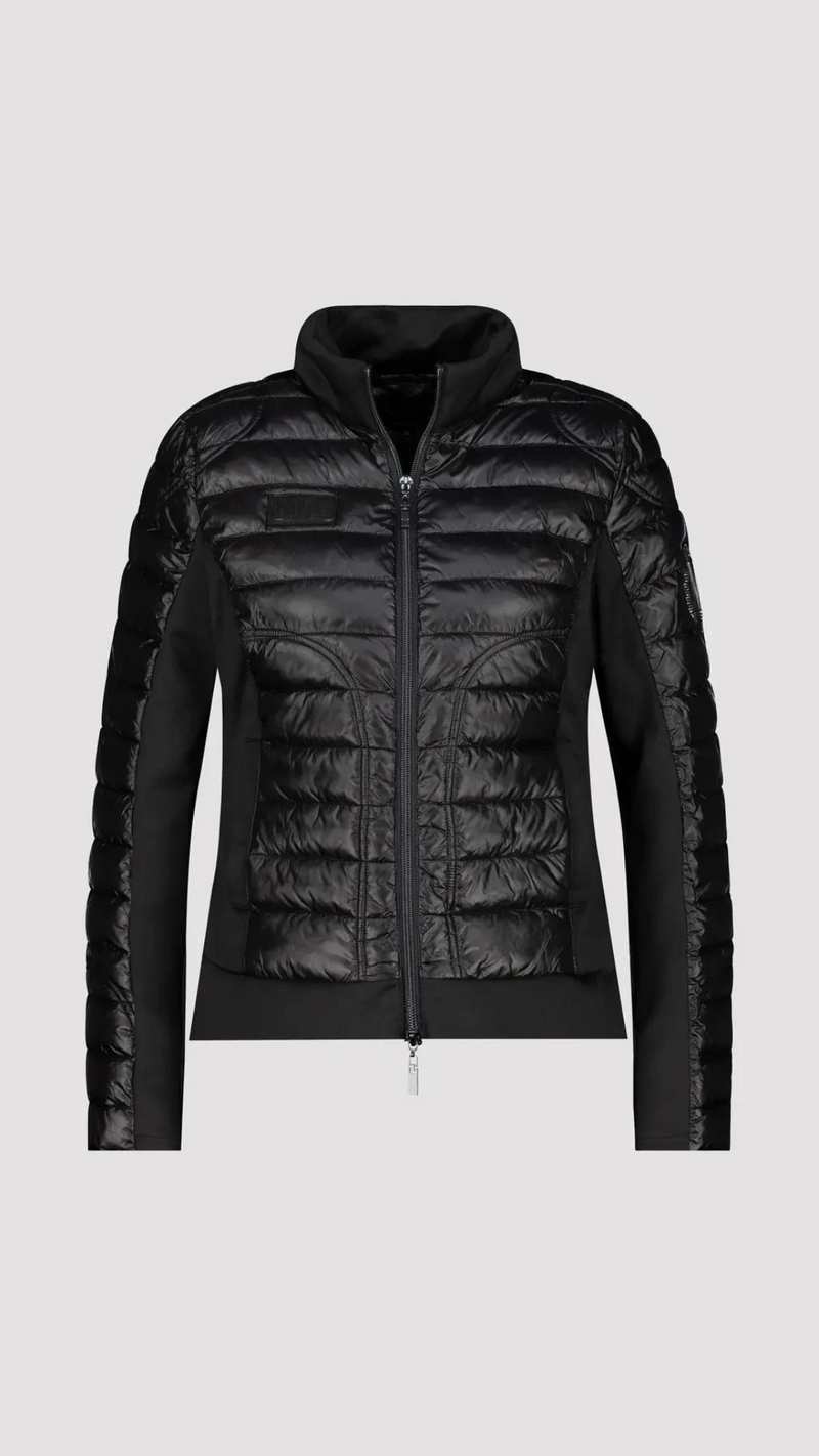 Quilted Jacket with Rhinestones