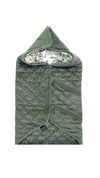 LA MILLOU - CAR SEAT BLANKET - FOREST - VELVET KHAKI